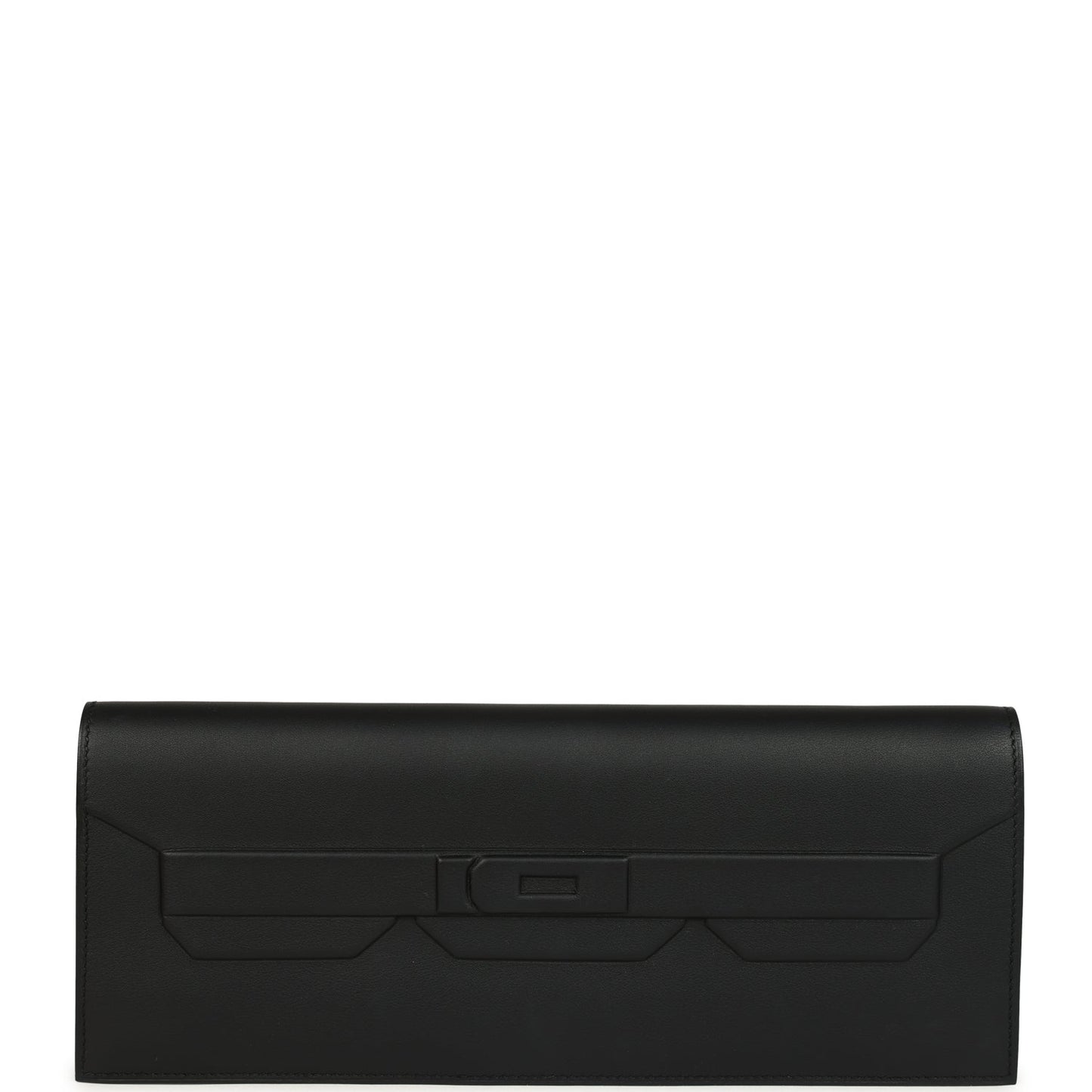 Hermes Shadow Kelly Cut Black Swift