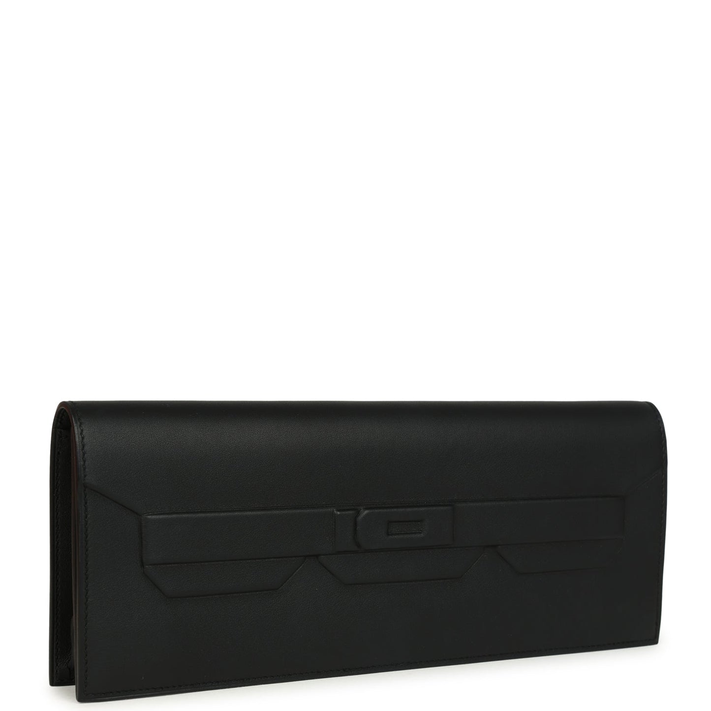 Hermes Shadow Kelly Cut Black Swift