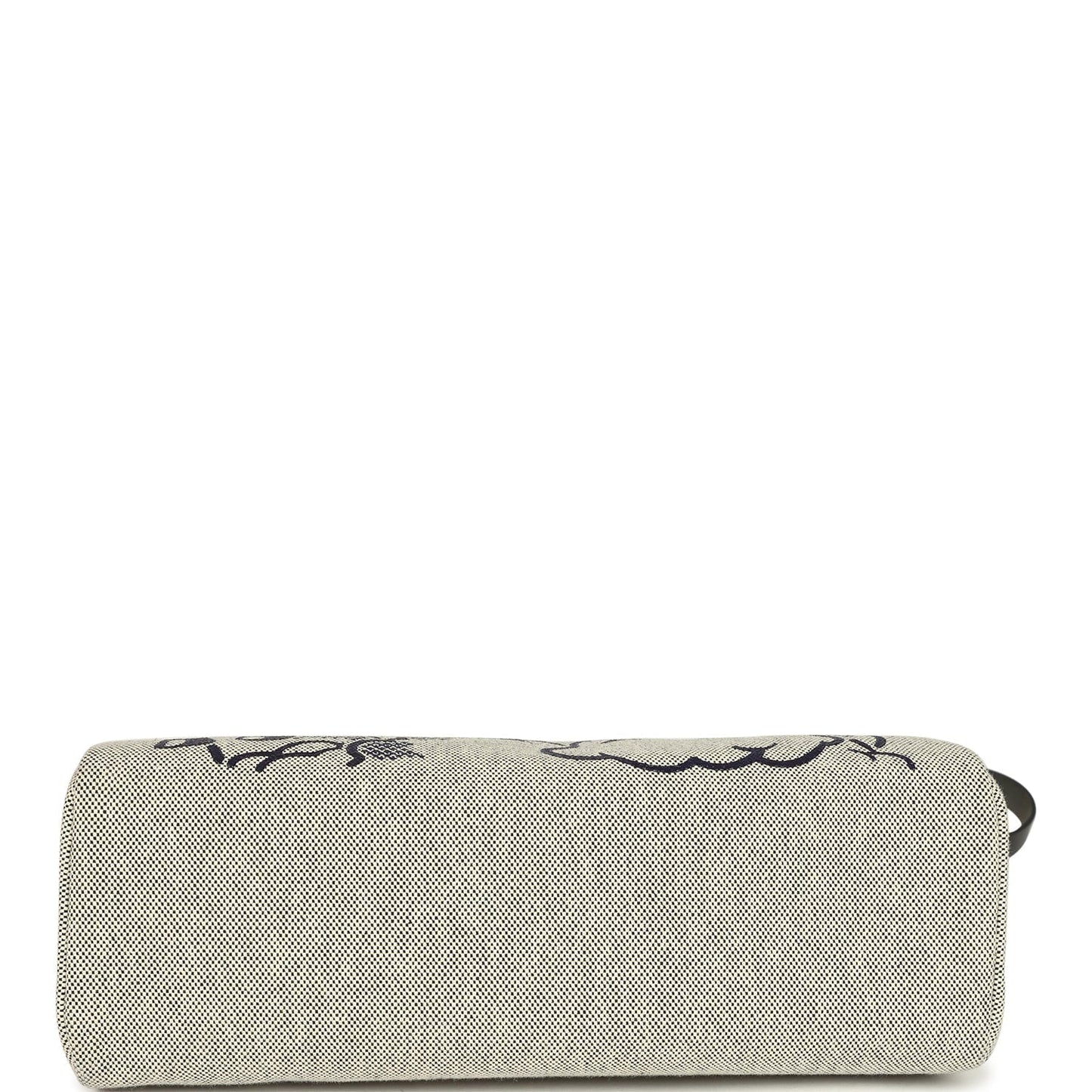 Hermes Herbag Zip Pegase Pop PM 31 Ecru Toile H Canvas and Black Hunter Palladium Hardware
