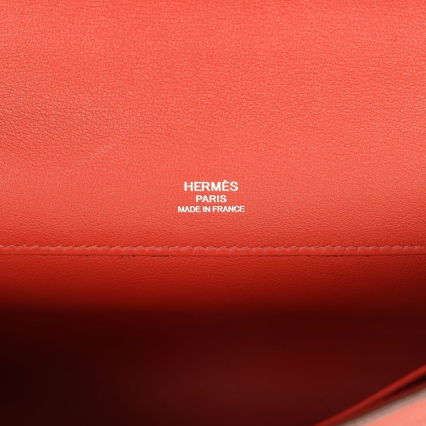 Hermes Kelly Cut Brique Swift Palladium Hardware