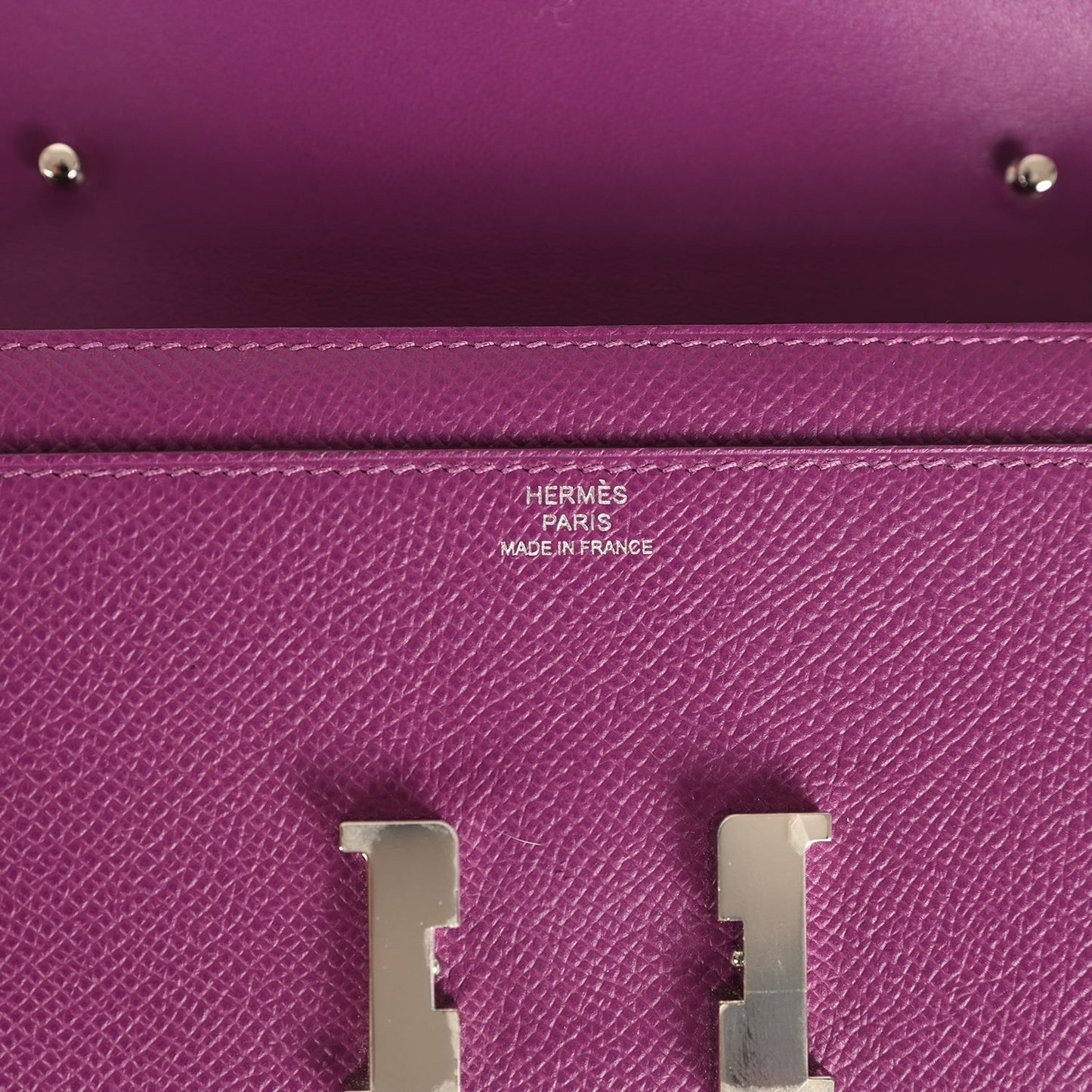 Hermes Constance Wallet To Go Anemone Epsom Palladium Hardware