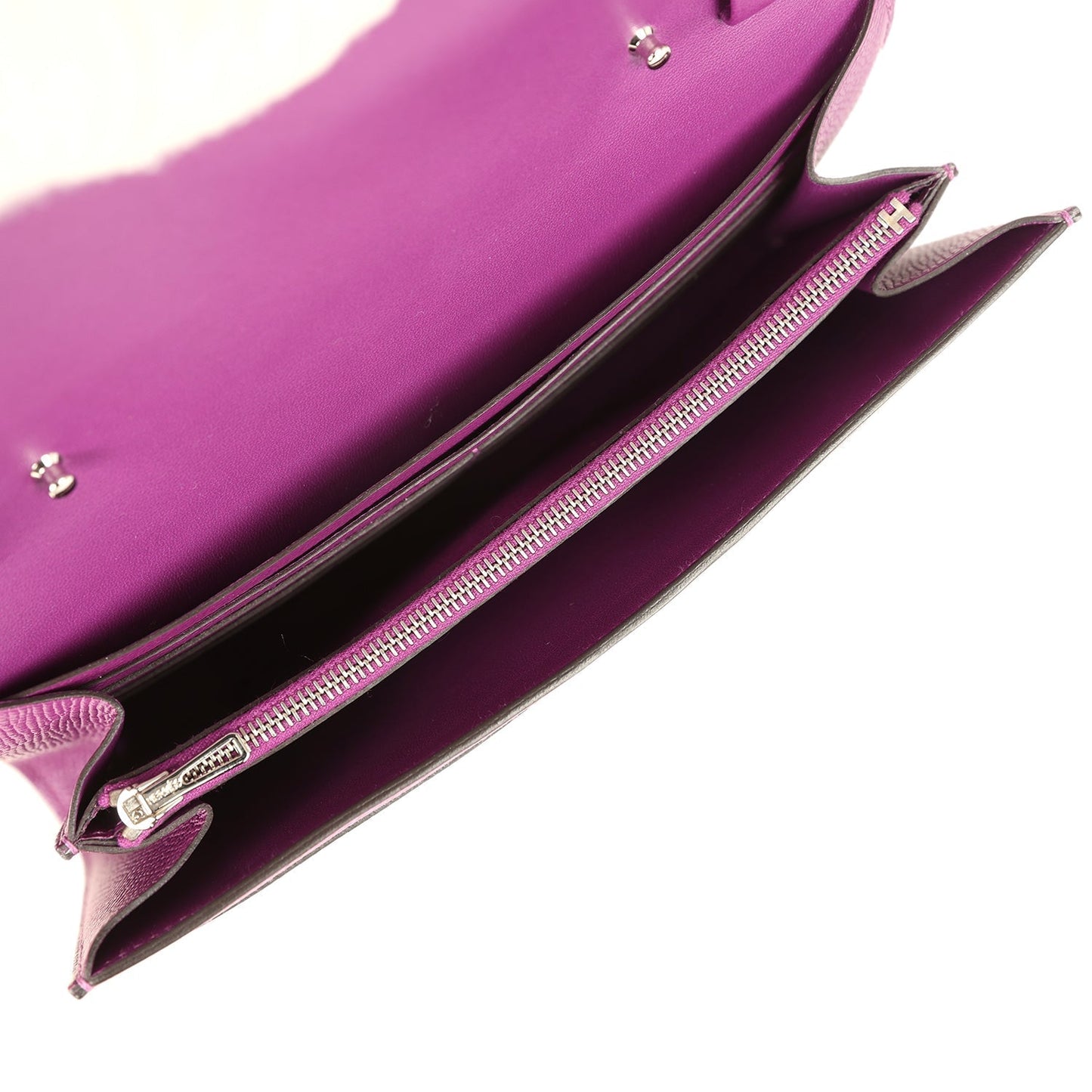 Hermes Constance Wallet To Go Anemone Epsom Palladium Hardware