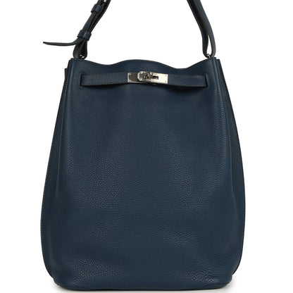 Hermes So Kelly 22 Bleu De Prusse Togo Palladium Hardware