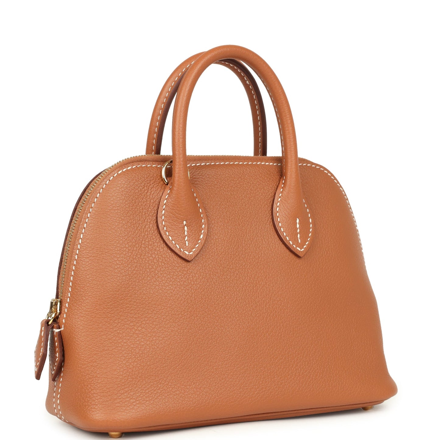 Hermes 1923 Bolide Mini Gold Evercolor Gold Hardware