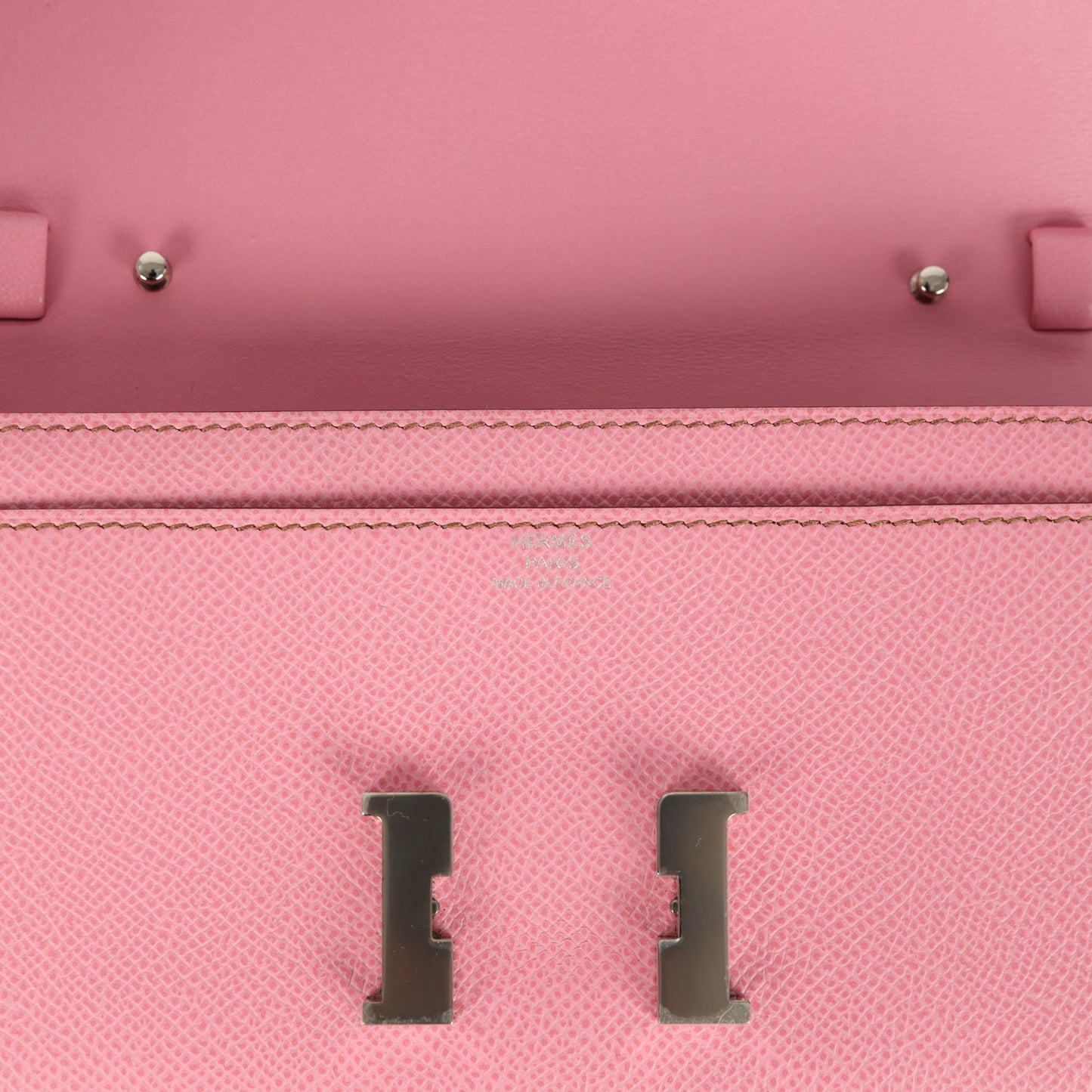 Hermes Constance Wallet To Go Bubblegum Epsom Palladium Hardware