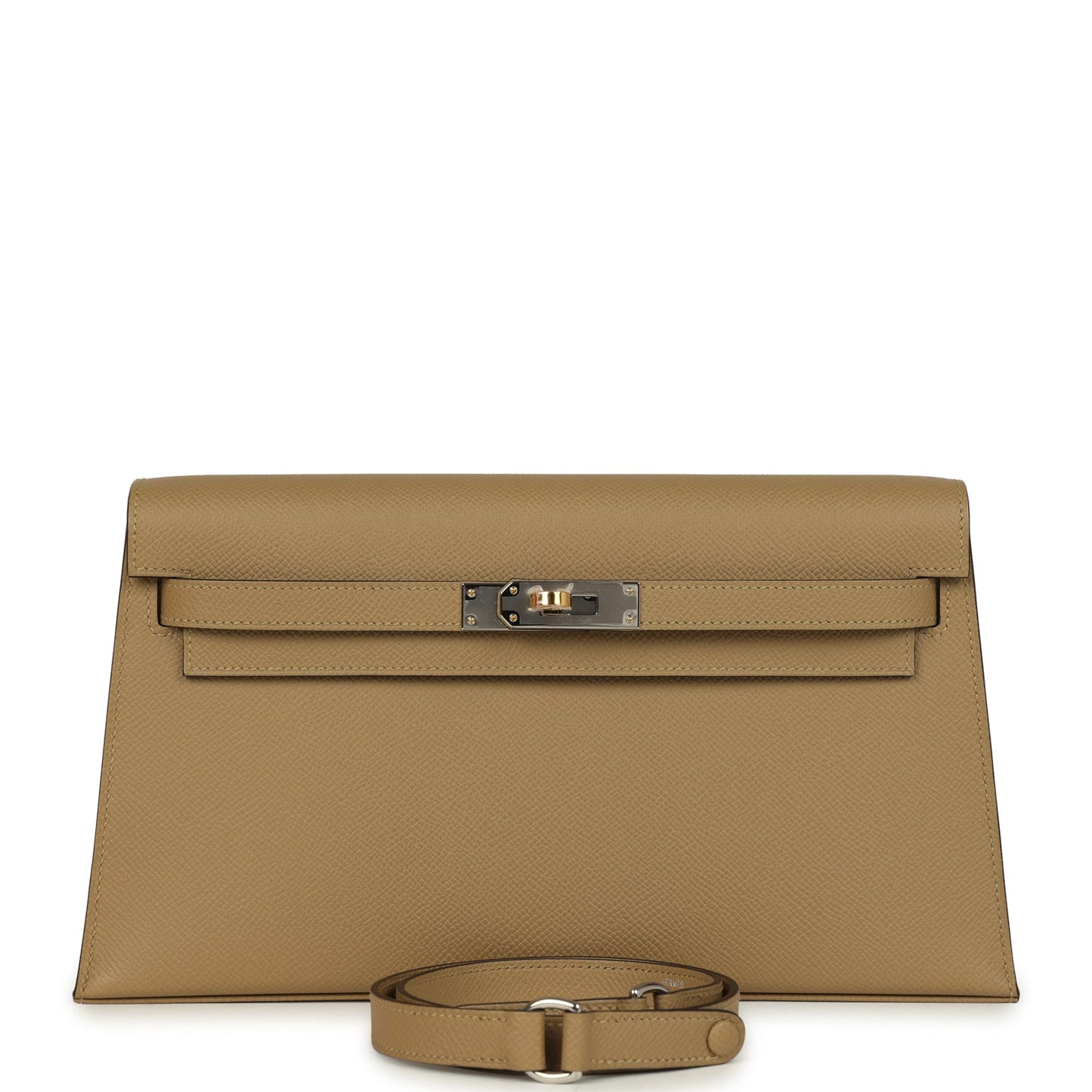 Hermes Kelly Elan Poussiere Epsom Electrum Hardware