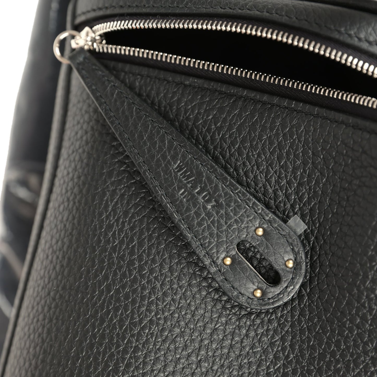Hermes Lindy 26 Black Clemence Palladium Hardware