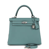 Hermes Kelly 25 Retourne Ciel Togo Palladium Hardware