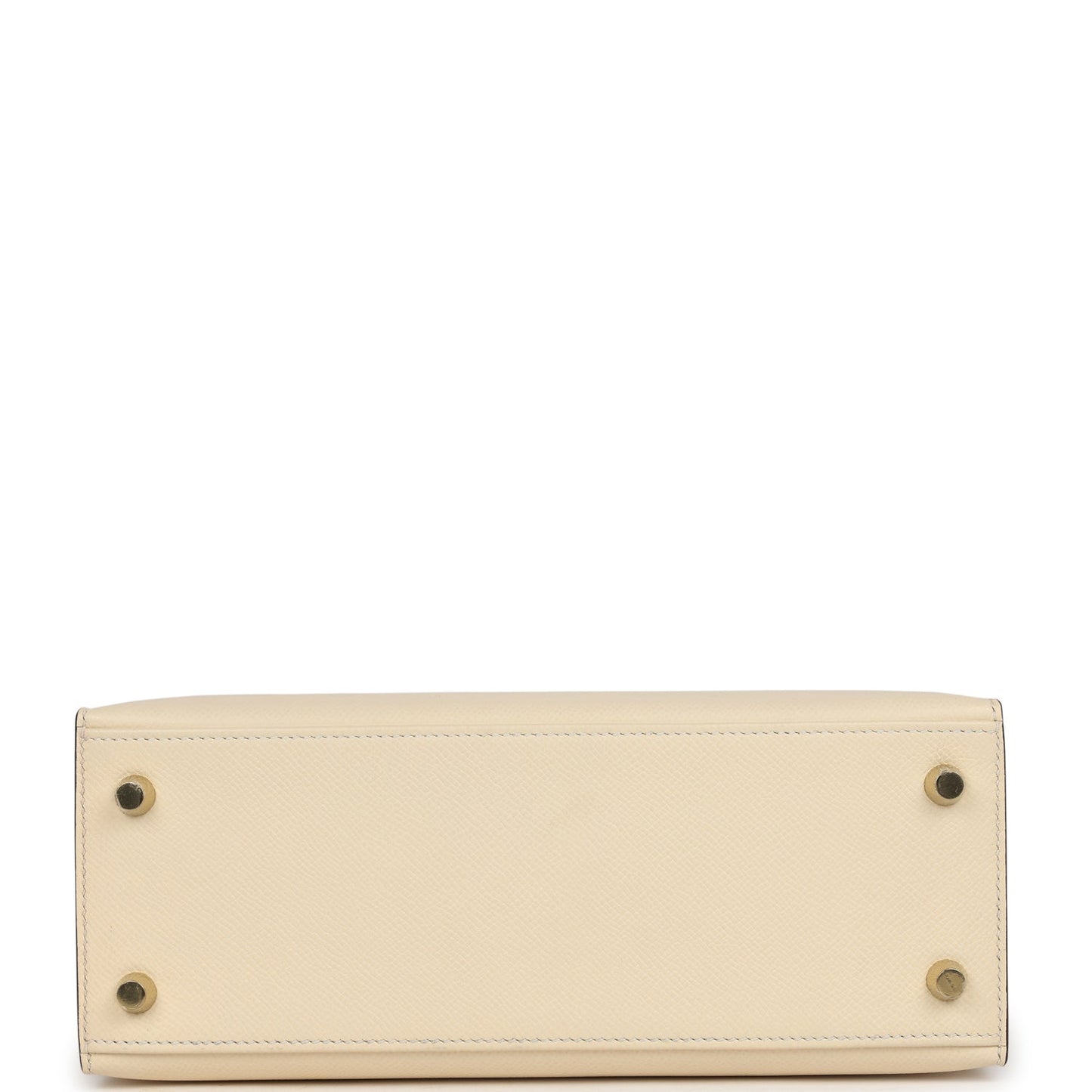 Hermes Kelly Sellier 25 Nata Epsom Gold Hardware