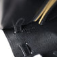 Hermes Kelly Sellier 25 Black Box Gold Hardware