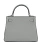Hermes Kelly Retourne 28 Gris Mouette Togo Palladium Hardware