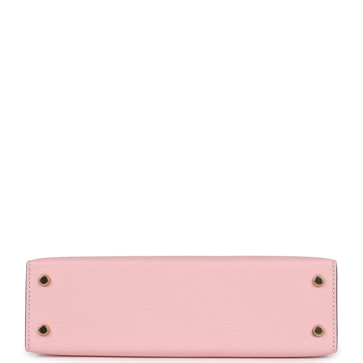 Hermes Special Order (HSS) Kelly Sellier 20 Rose Sakura and Bleu Brume Chevre Permabrass Hardware