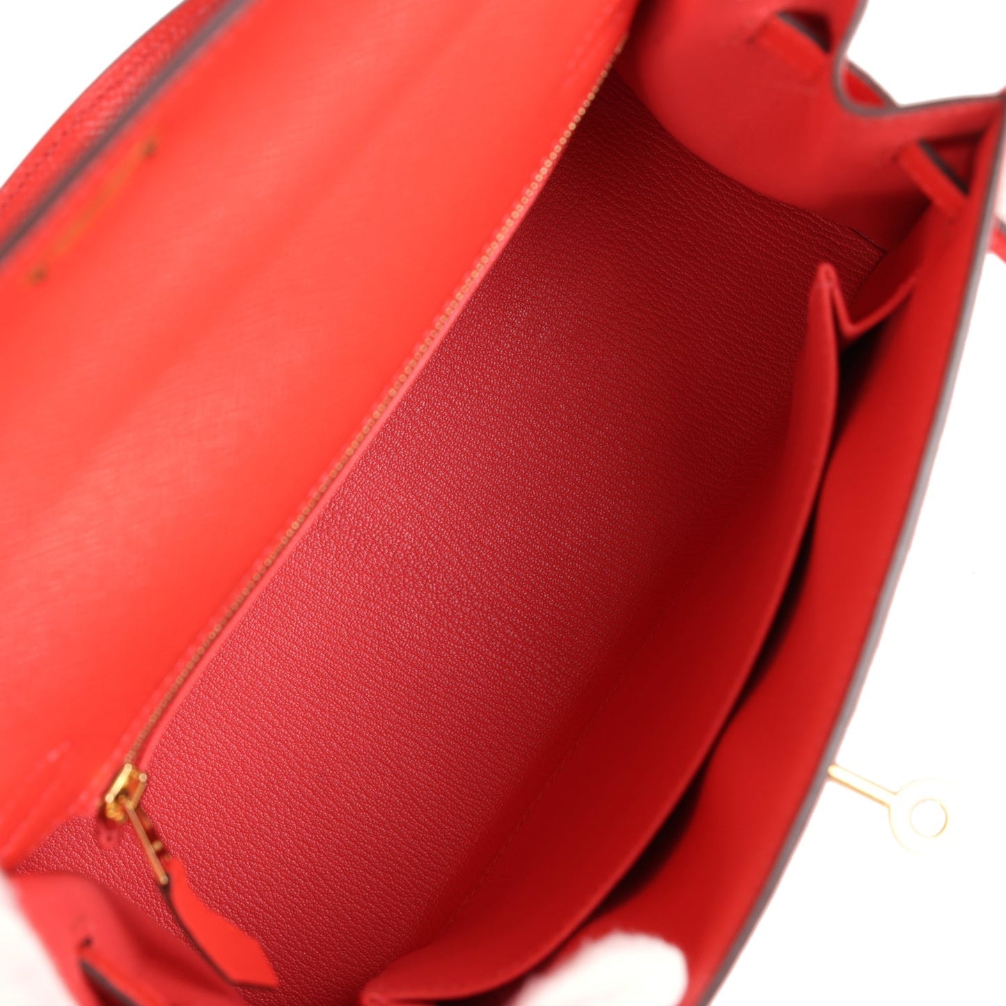 Pre-owned Hermes Kelly Sellier 25 Rose Jaipur Epsom Gold Hardware - Payment 2