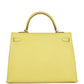 Hermes Kelly Sellier 35 Soufre Epsom Gold Hardware