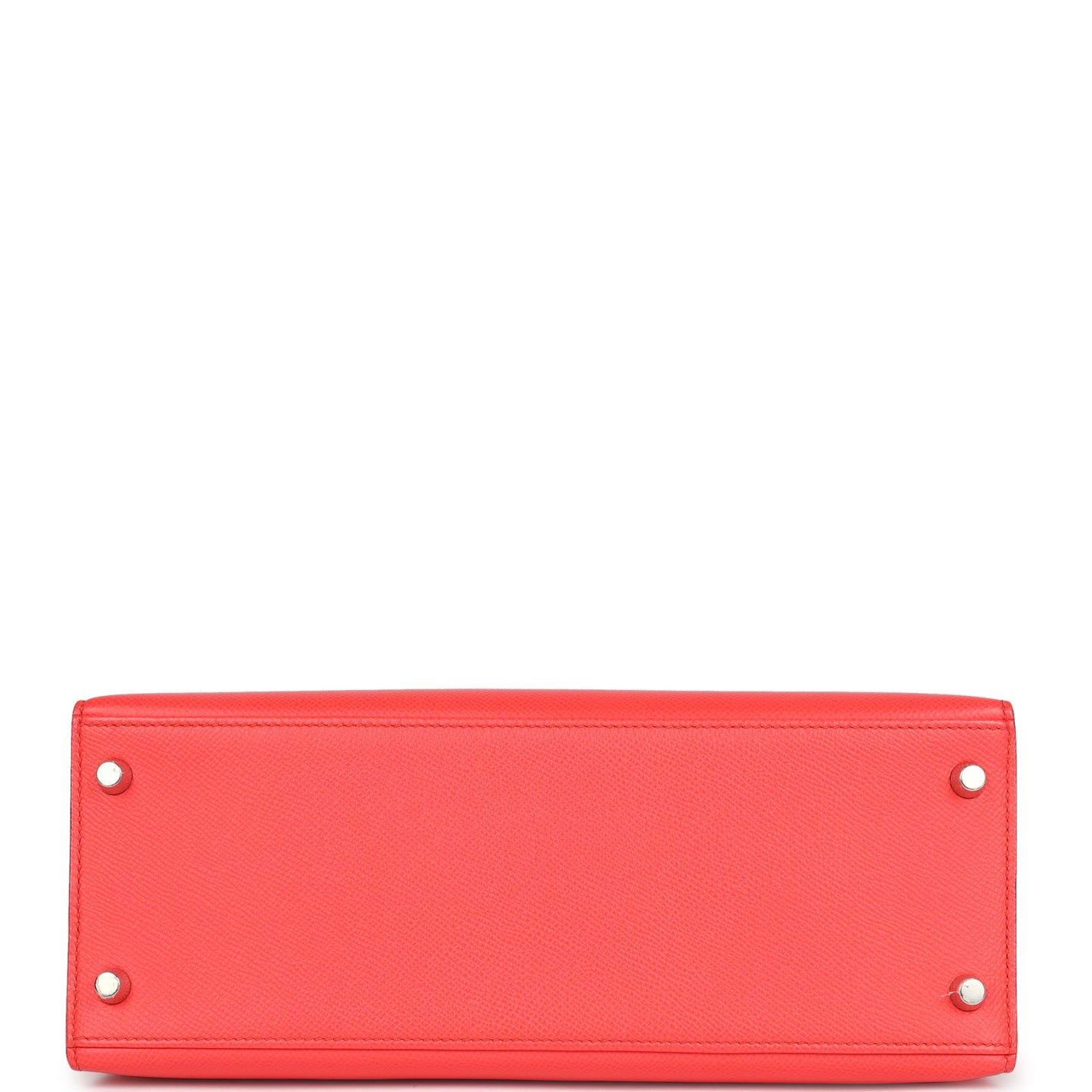 Hermes Kelly Sellier 28 Rose Texas Epsom Palladium Hardware