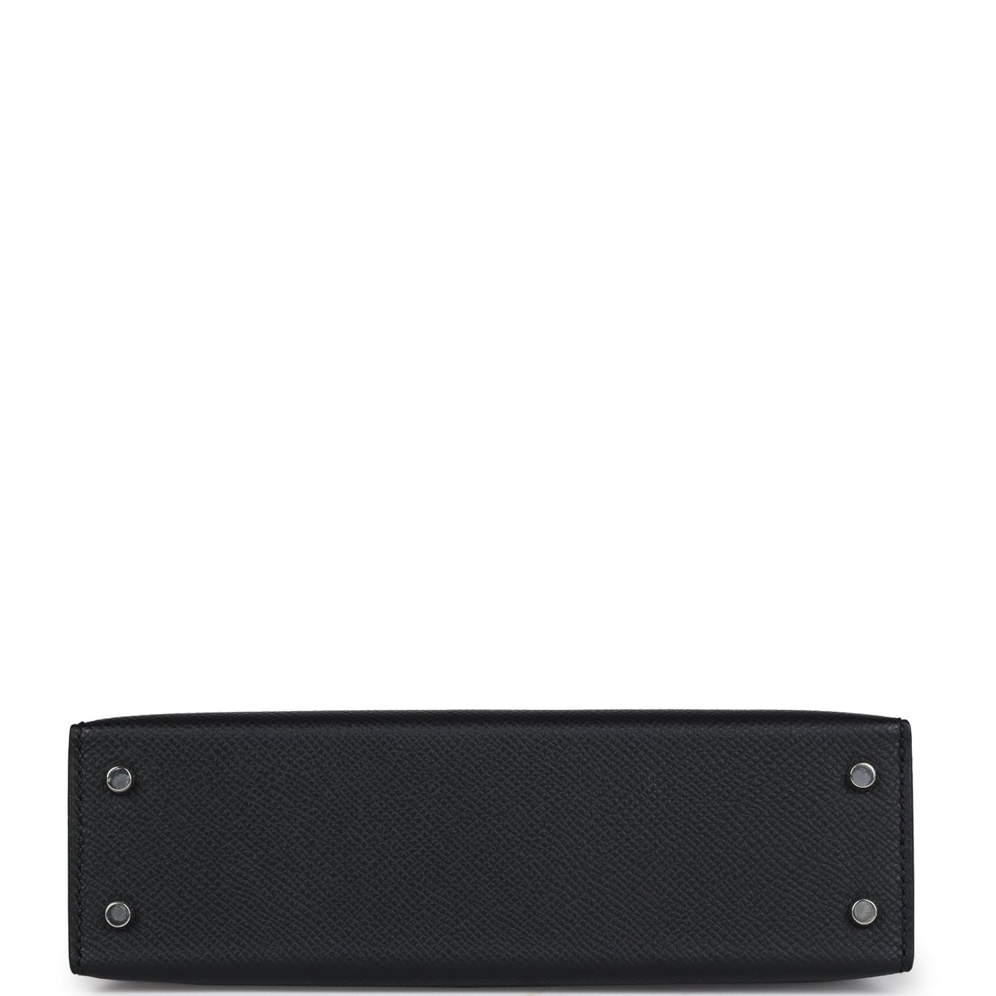 Hermes Kelly Sellier 20 Black Epsom Palladium Hardware
