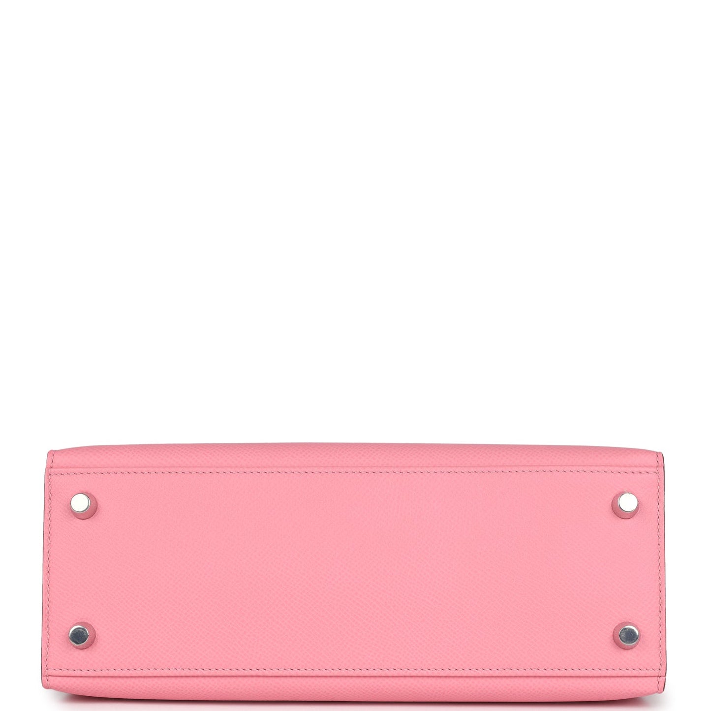 Hermes Kelly Sellier 25 Rose Confetti Epsom Palladium Hardware