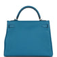 Hermes Kelly Retourne 32 Cobalt Clemence Palladium Hardware