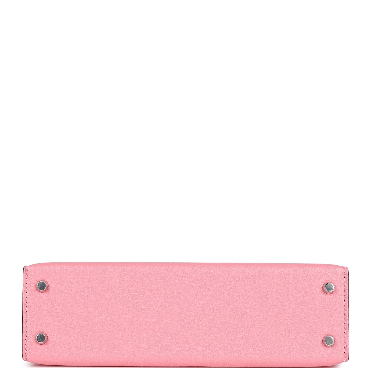 Hermes Kelly Sellier 20 Rose Confetti Verso Chèvre Palladium Hardware