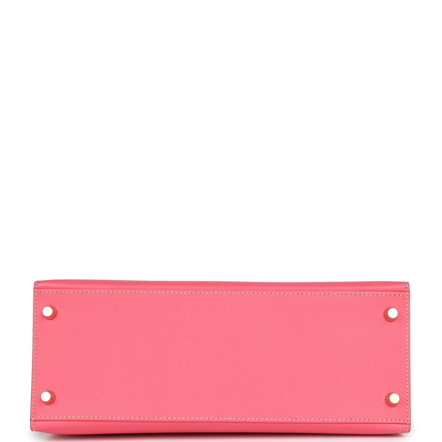 Pre-owned Hermes Special Order (HSS) Kelly Sellier 28 Rose Azalee and Trench Epsom Epsom Brushed Gold Hardware