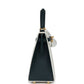 Hermes Special Order (HSS) Kelly Sellier 25 White and Vert Cypress Epsom Brushed Gold Hardware