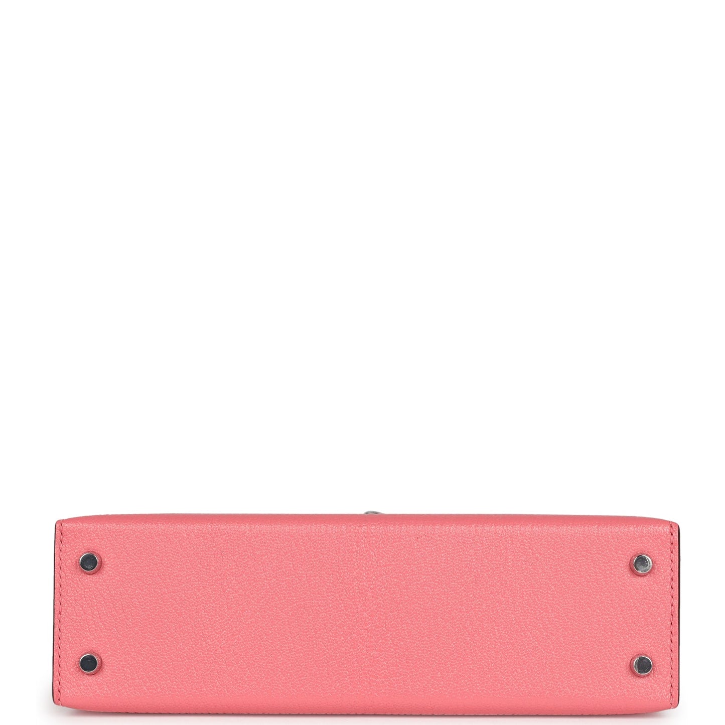 Hermes Kelly Sellier 20 Rose D'Ete Verso Chèvre Palladium Hardware