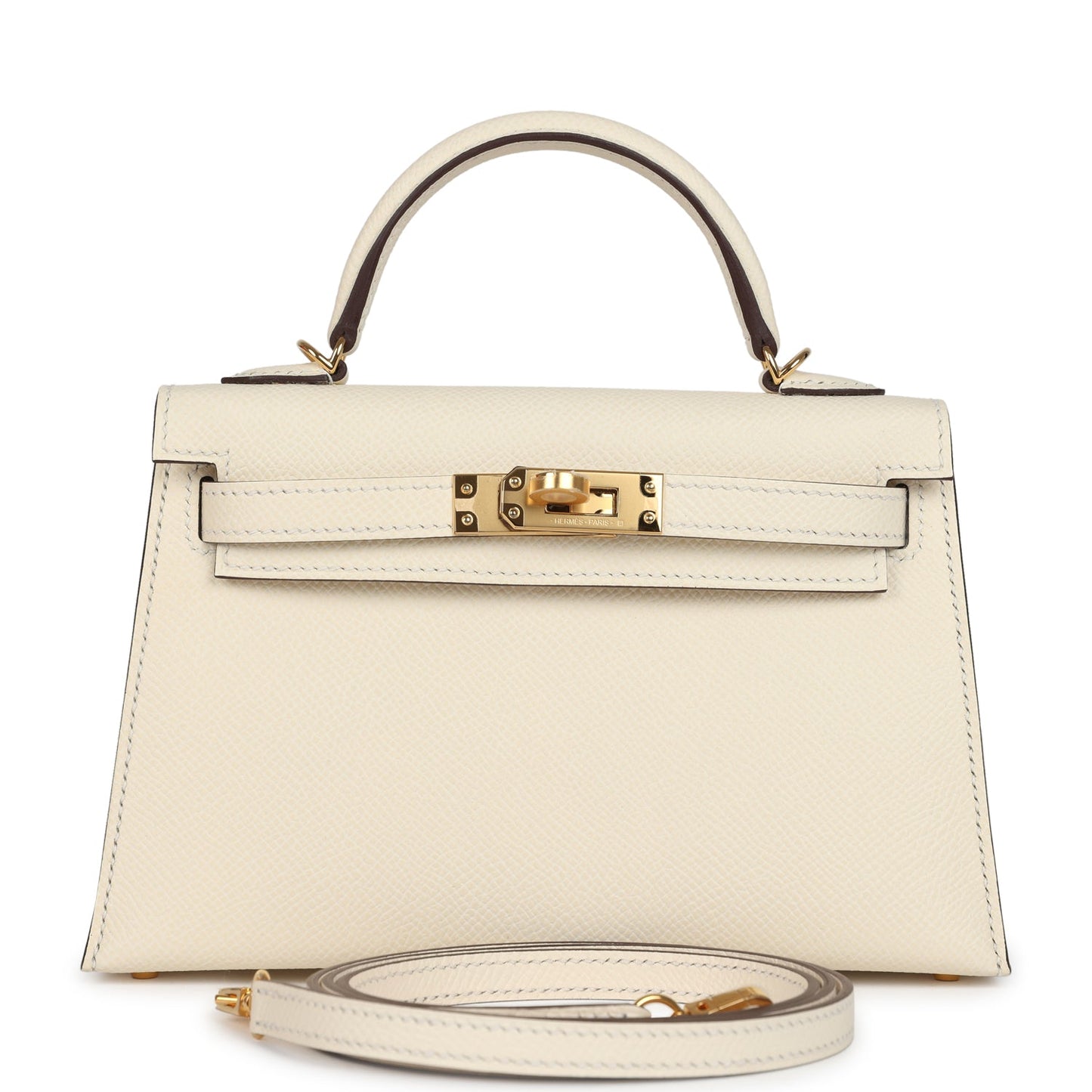 Hermes Kelly Sellier 20 Nata Epsom Gold Hardware