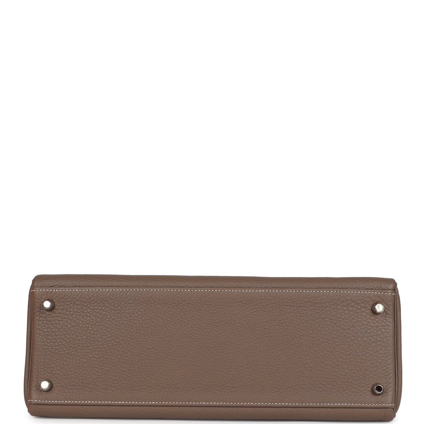 Hermes Kelly Retourne 35 Etoupe Togo Palladium Hardware