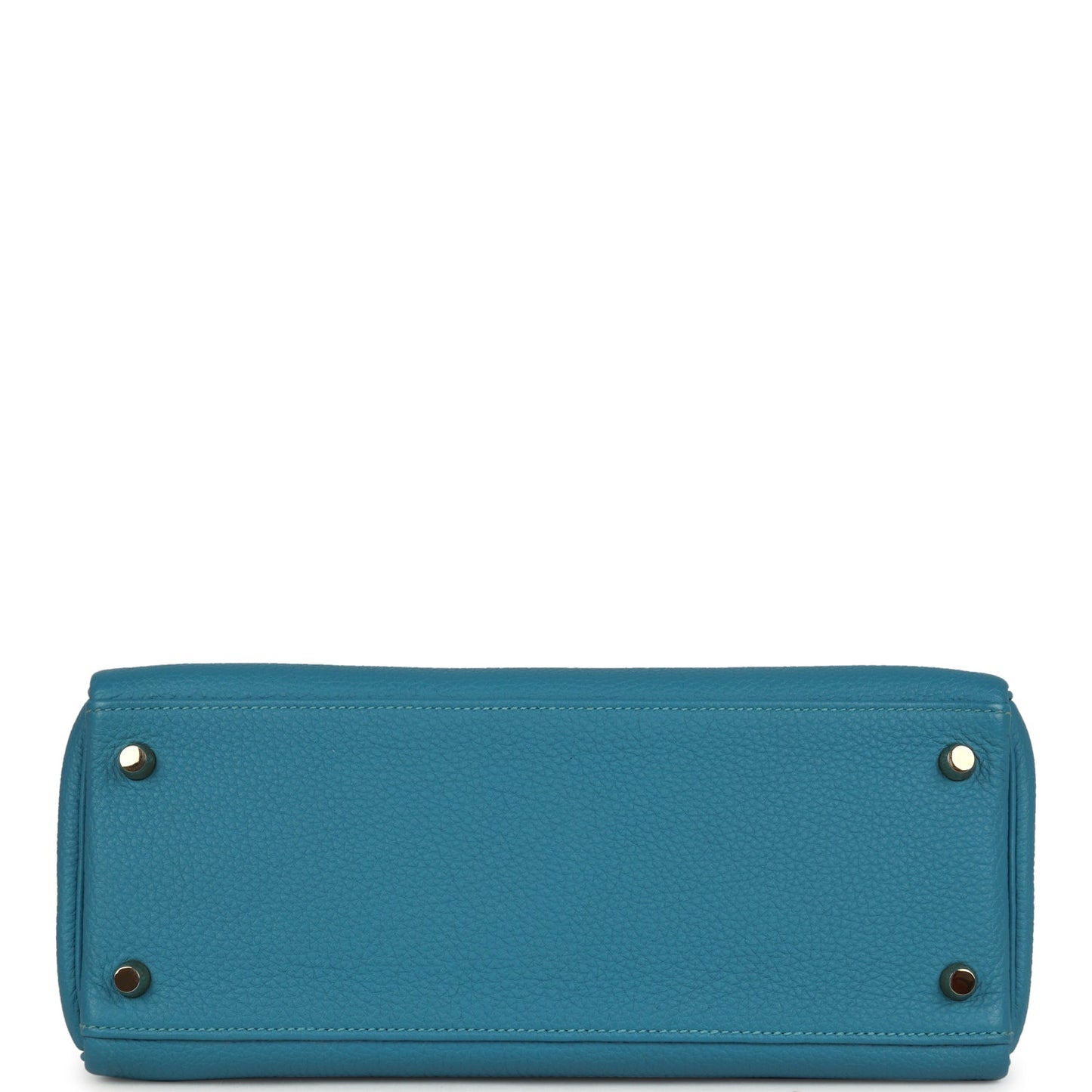 Hermes Kelly Retourne 28 Turquoise Togo Gold Hardware