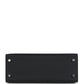 Hermes Kelly Sellier 25 Black Epsom Palladium Hardware