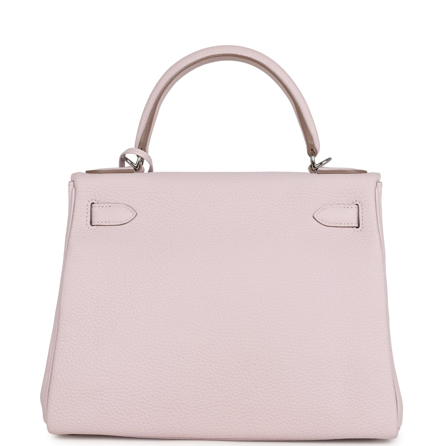 Hermes Kelly Retourne 28 Mauve Pale Clemence Palladium Hardware