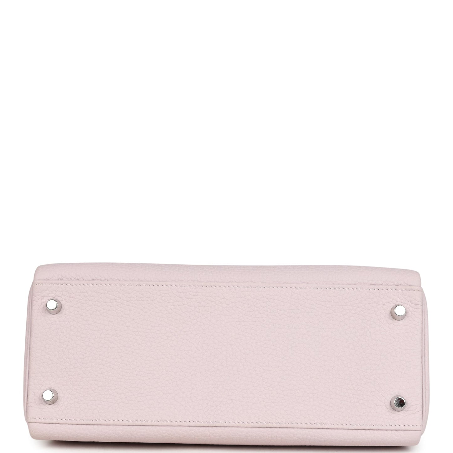 Hermes Kelly Retourne 28 Mauve Pale Clemence Palladium Hardware