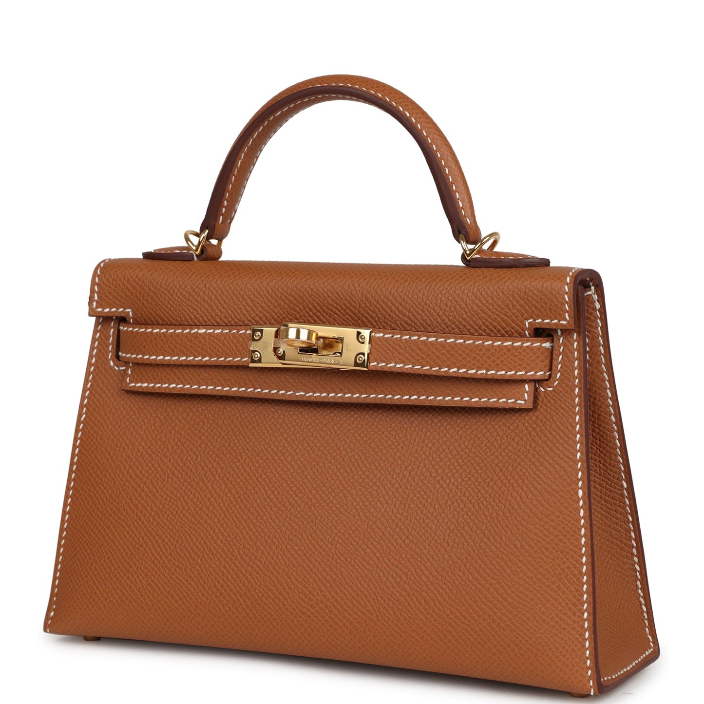 Hermes Kelly Sellier 20 Gold Epsom Gold Hardware