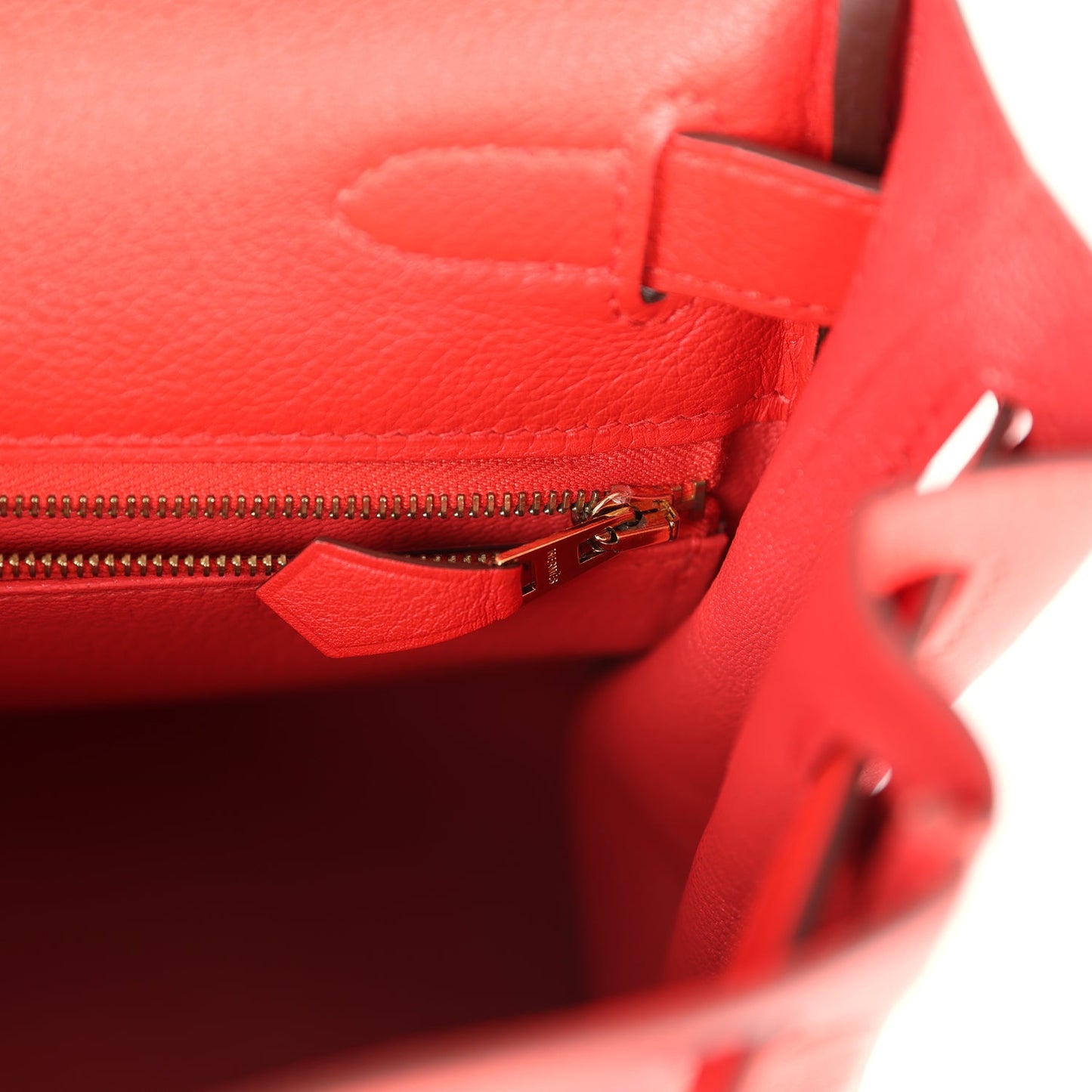 Hermes Kelly Retourne 28 Rouge Tomate Evercolor Gold Hardware