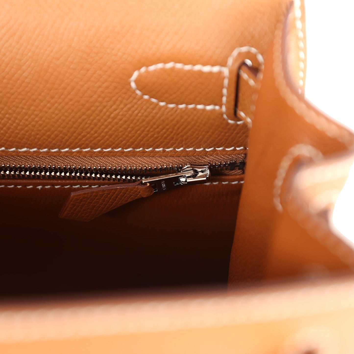 Hermes Kelly Sellier 28 Gold Epsom Palladium Hardware
