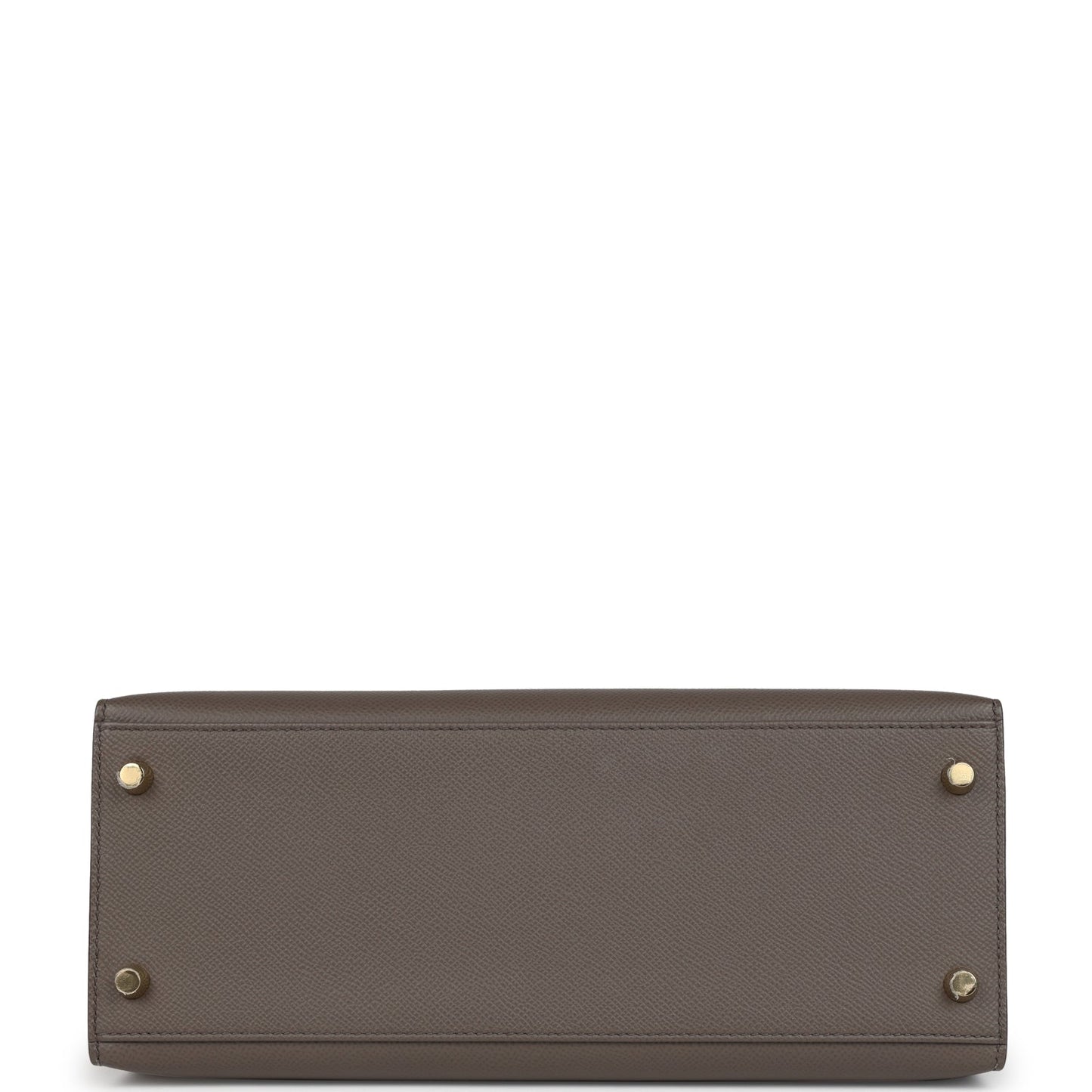 Hermes Kelly Sellier 28 Etain Epsom Gold Hardware