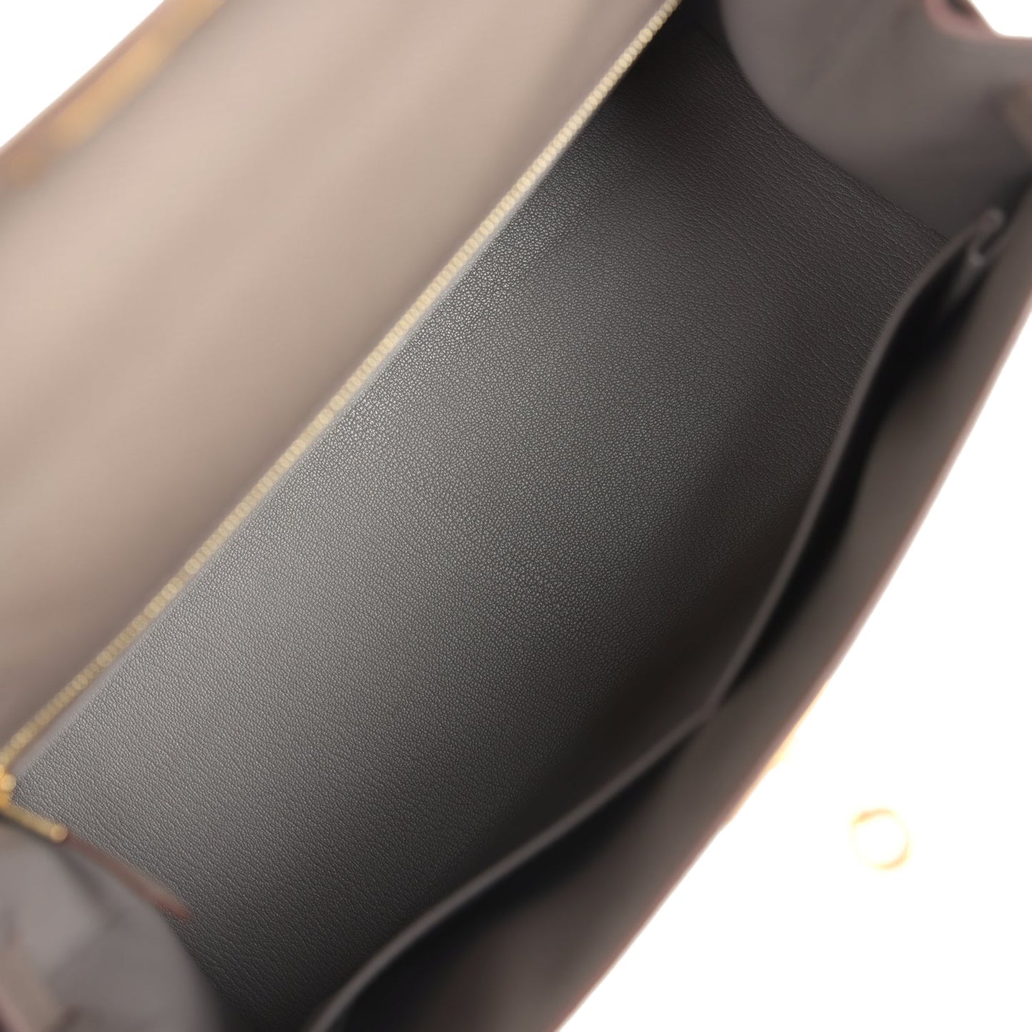 Hermes Kelly Sellier 28 Etain Epsom Gold Hardware