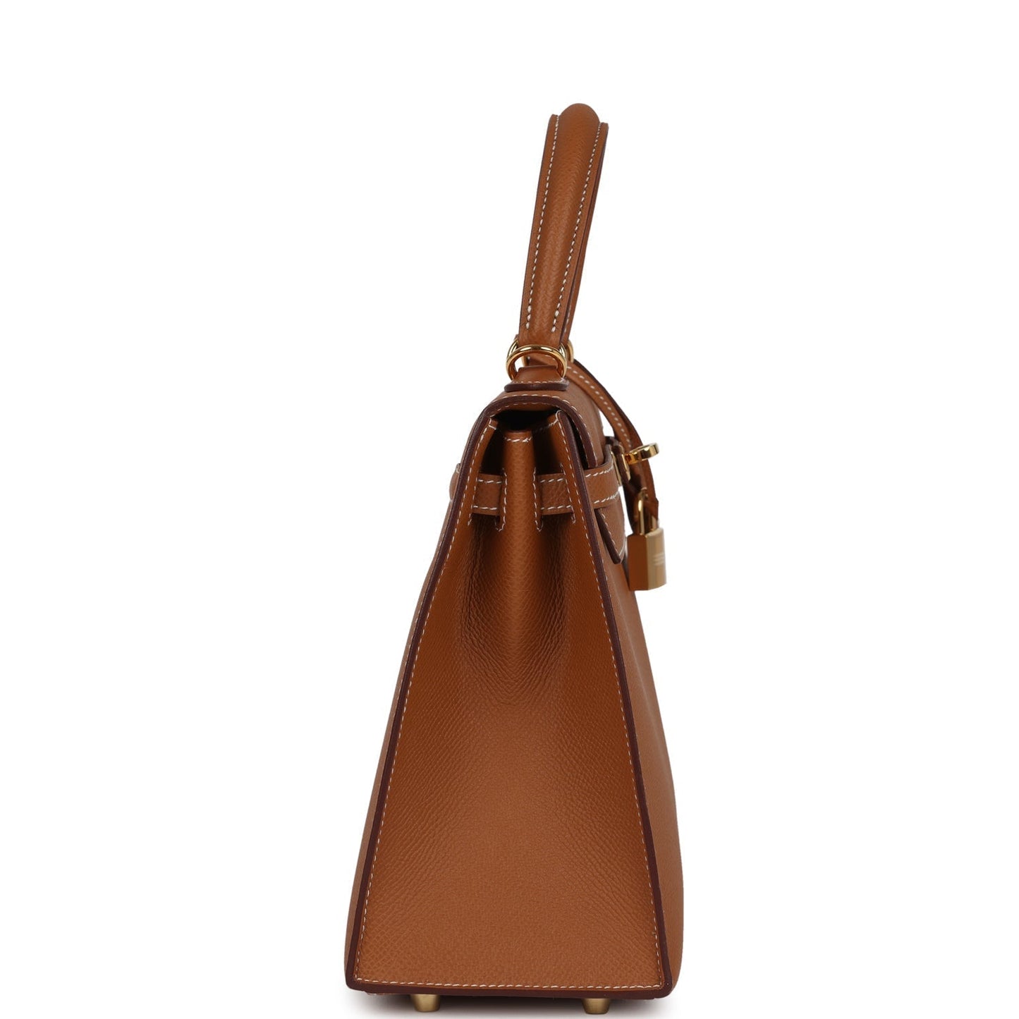 Hermes Kelly Sellier 25 Gold Epsom Gold Hardware