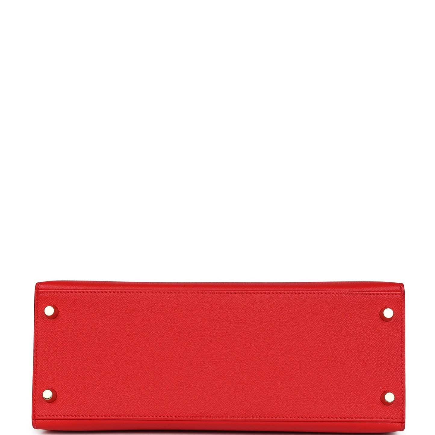Hermes Kelly Sellier 28 Rouge De Coeur Epsom Gold Hardware