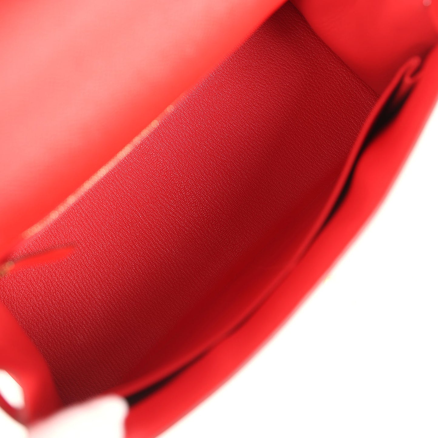 Hermes Kelly Sellier 28 Rouge De Coeur Epsom Gold Hardware