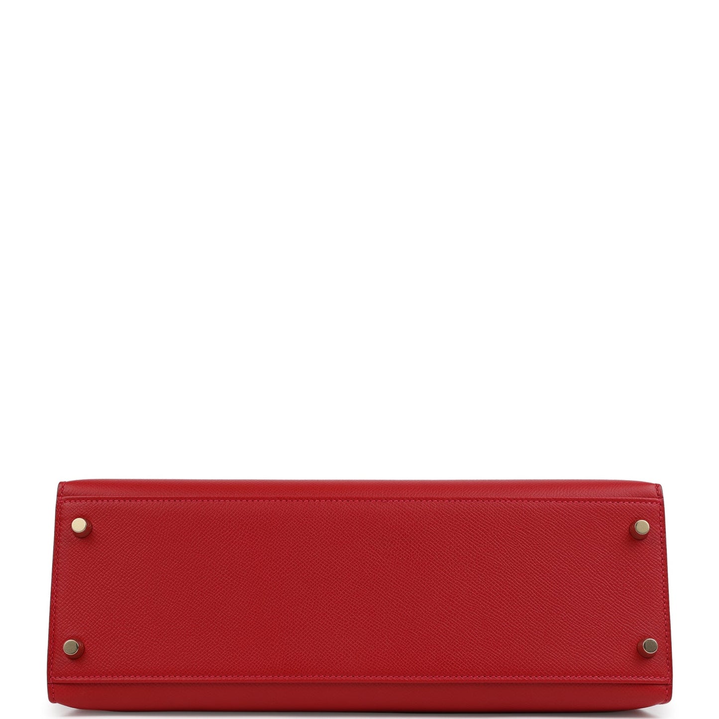 Hermes Kelly Sellier 32 Rouge Casaque Epsom Gold Hardware