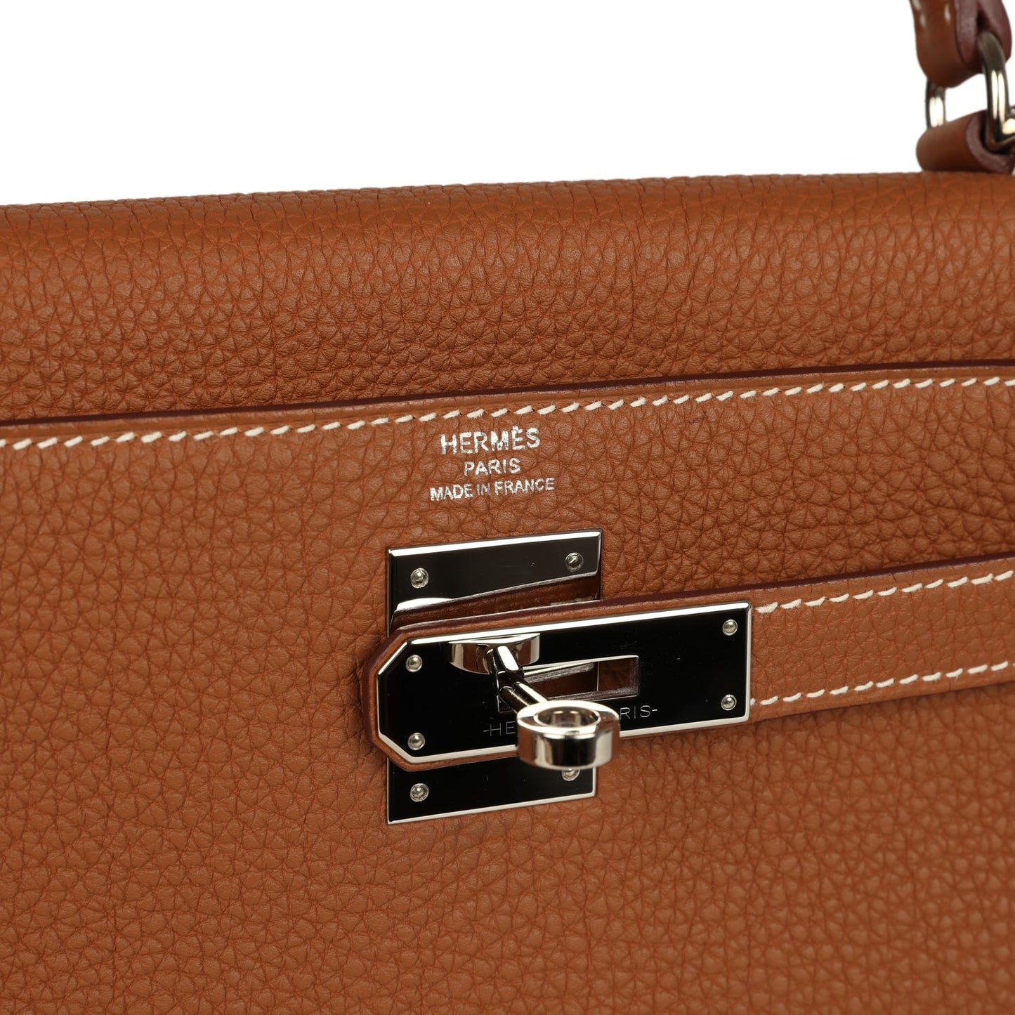 Hermes Kelly Retourne 28 Gold Togo Palladium Hardware