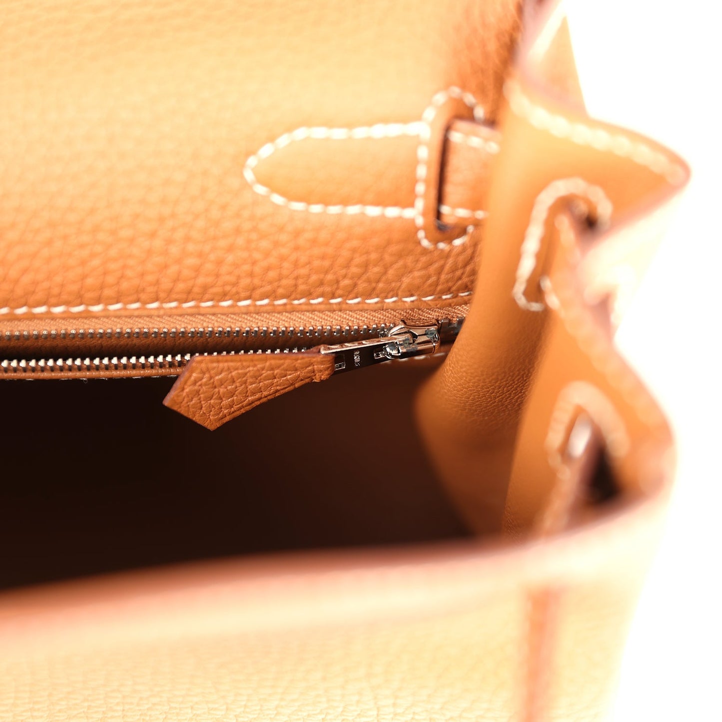 Hermes Kelly Retourne 28 Gold Togo Palladium Hardware