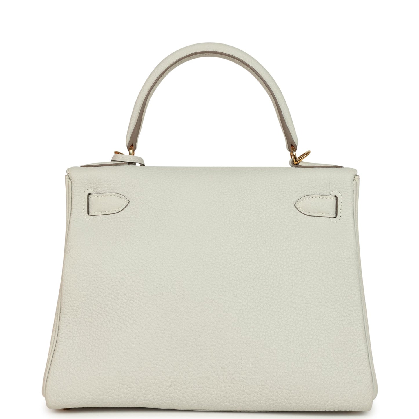 Hermes Kelly Retourne 28 Gris Pale Togo Gold Hardware
