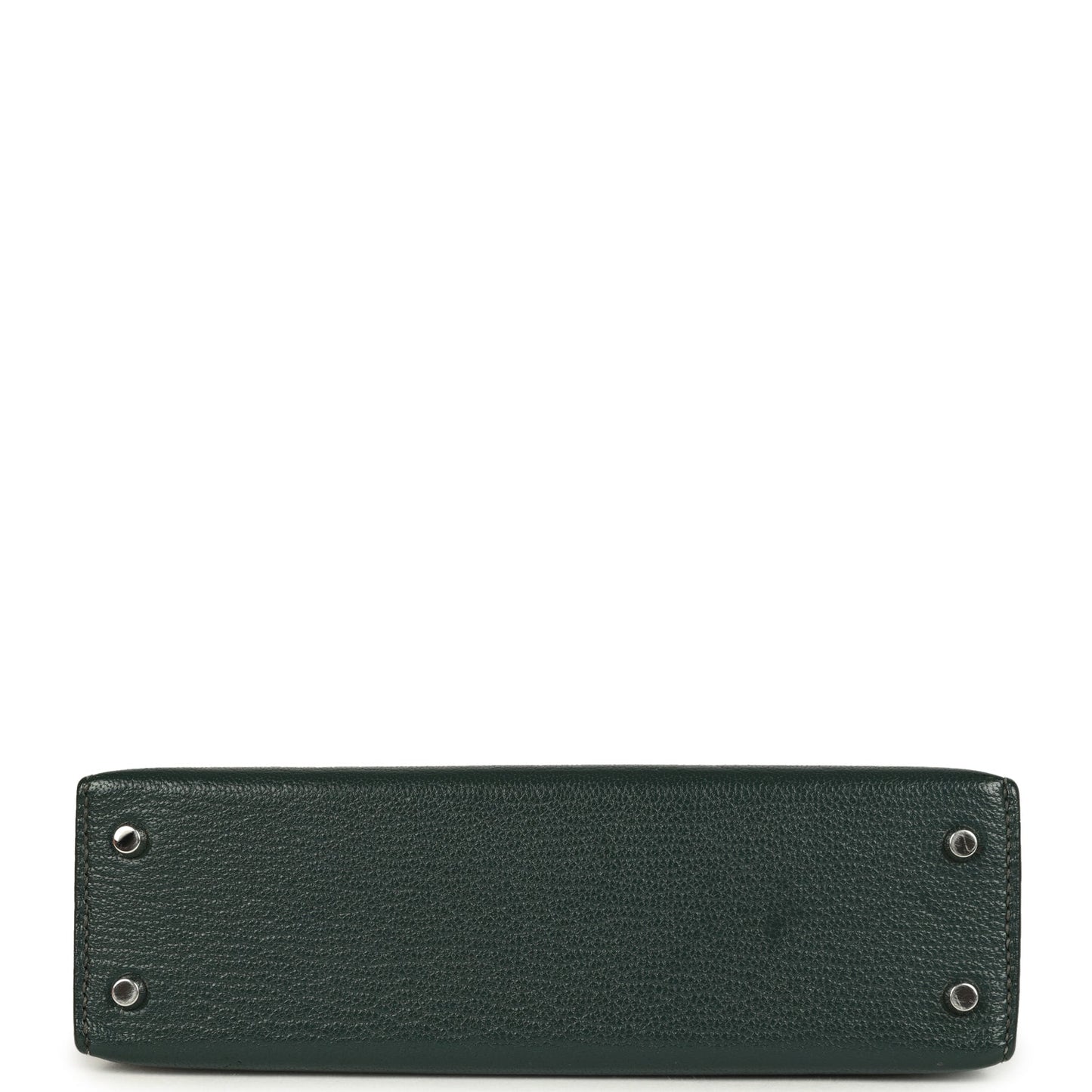 Hermes Kelly Sellier 20 Vert Titien Verso Chevre Mysore Palladium Hardware
