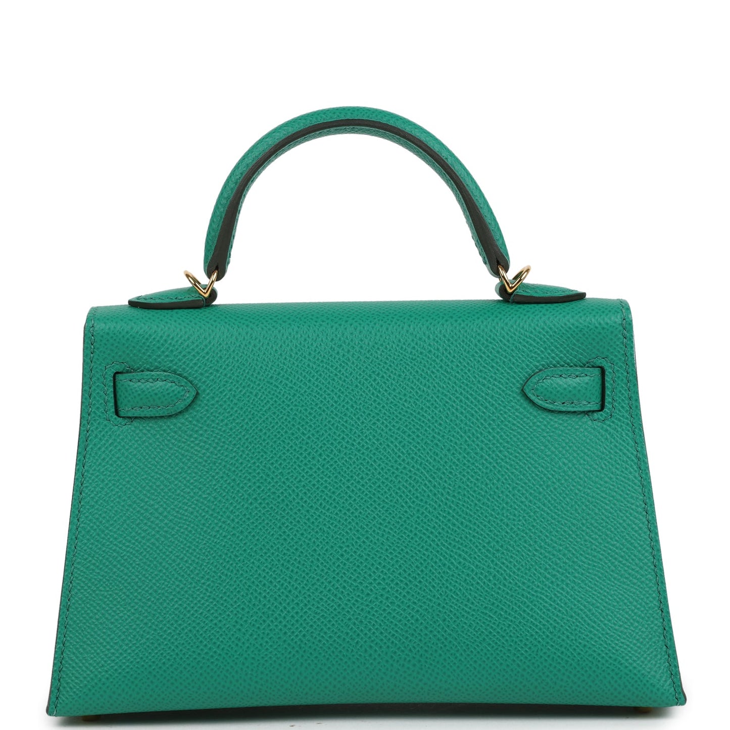 Hermes Kelly Sellier 20 Vert Jade Epsom Gold Hardware
