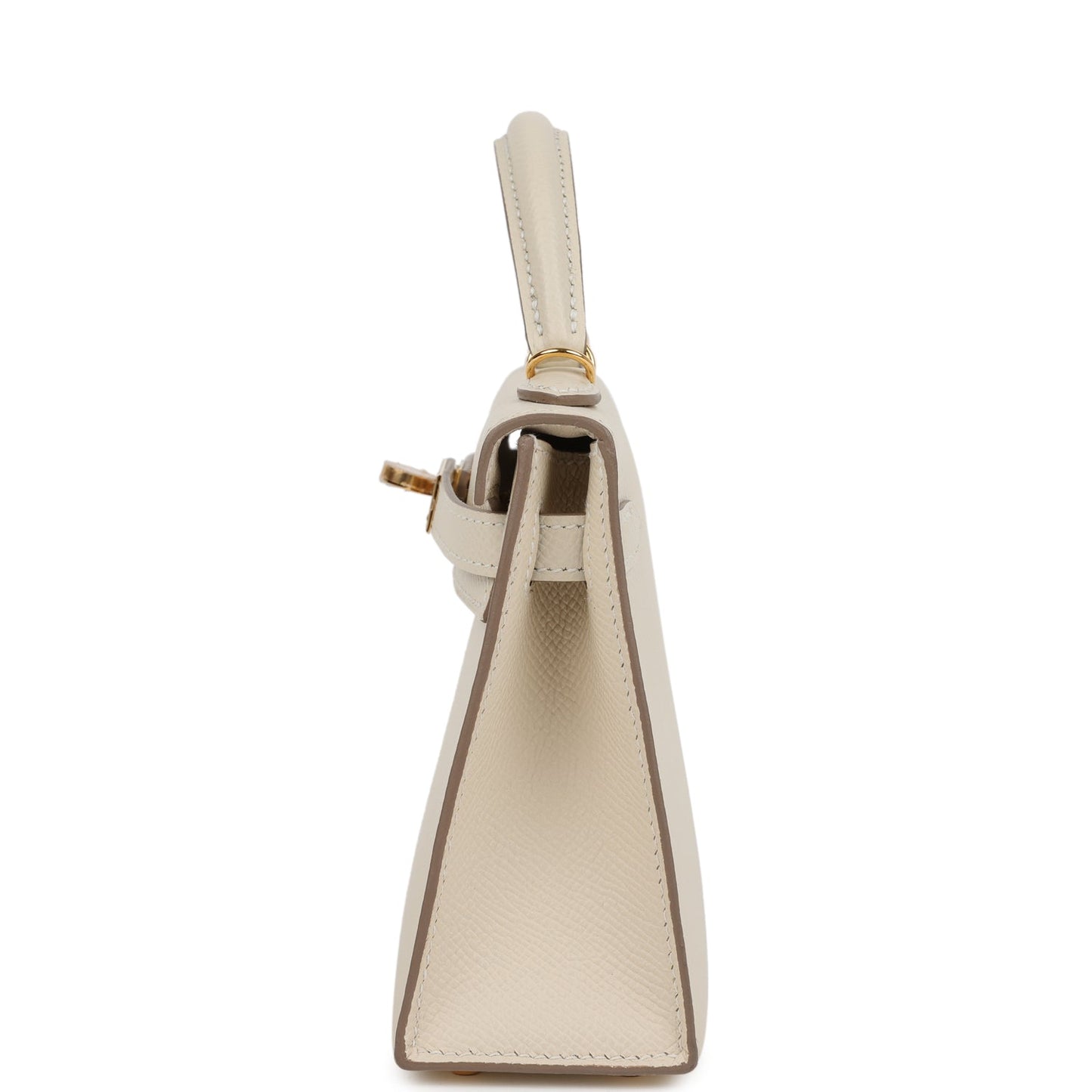 Hermes Kelly Sellier 20 Craie Epsom Gold Hardware