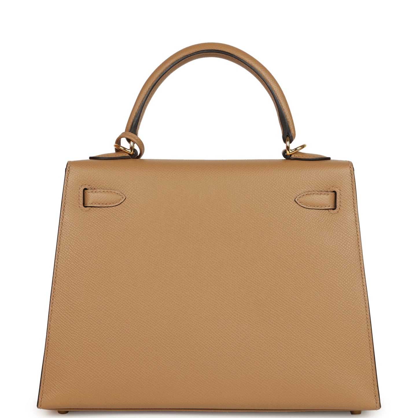 Hermes Kelly Sellier 25 Chai Epsom Gold Hardware