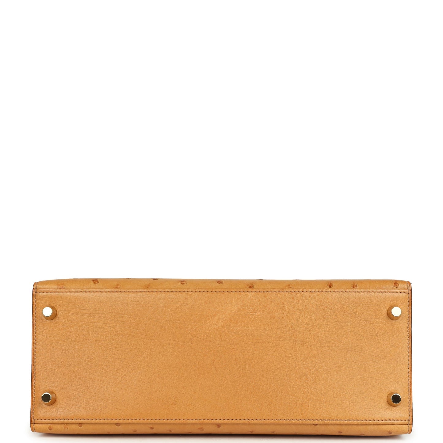 Hermes Kelly Sellier 28 Tabac Camel Ostrich Gold Hardware