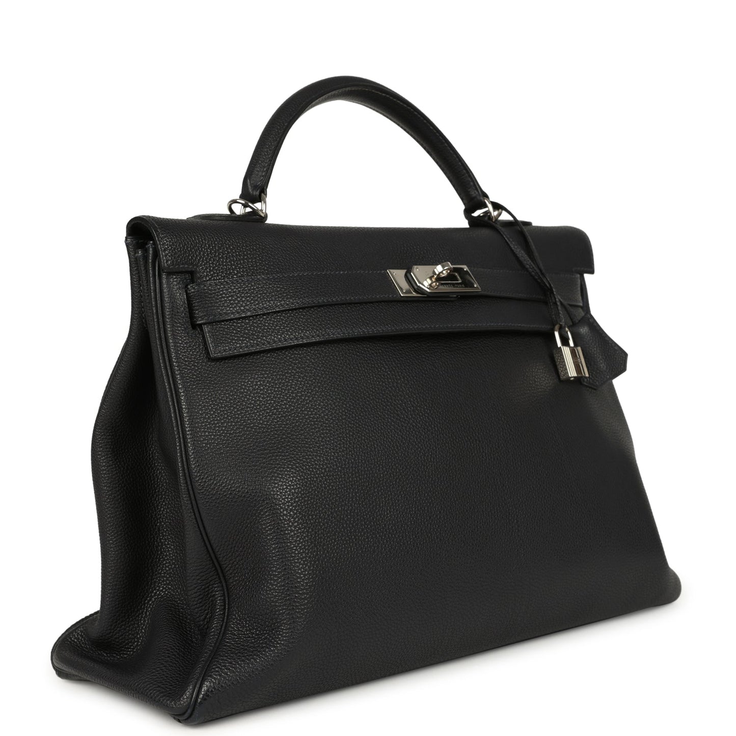 Hermes Kelly Retourne 40 Bleu Indigo Togo Palladium Hardware